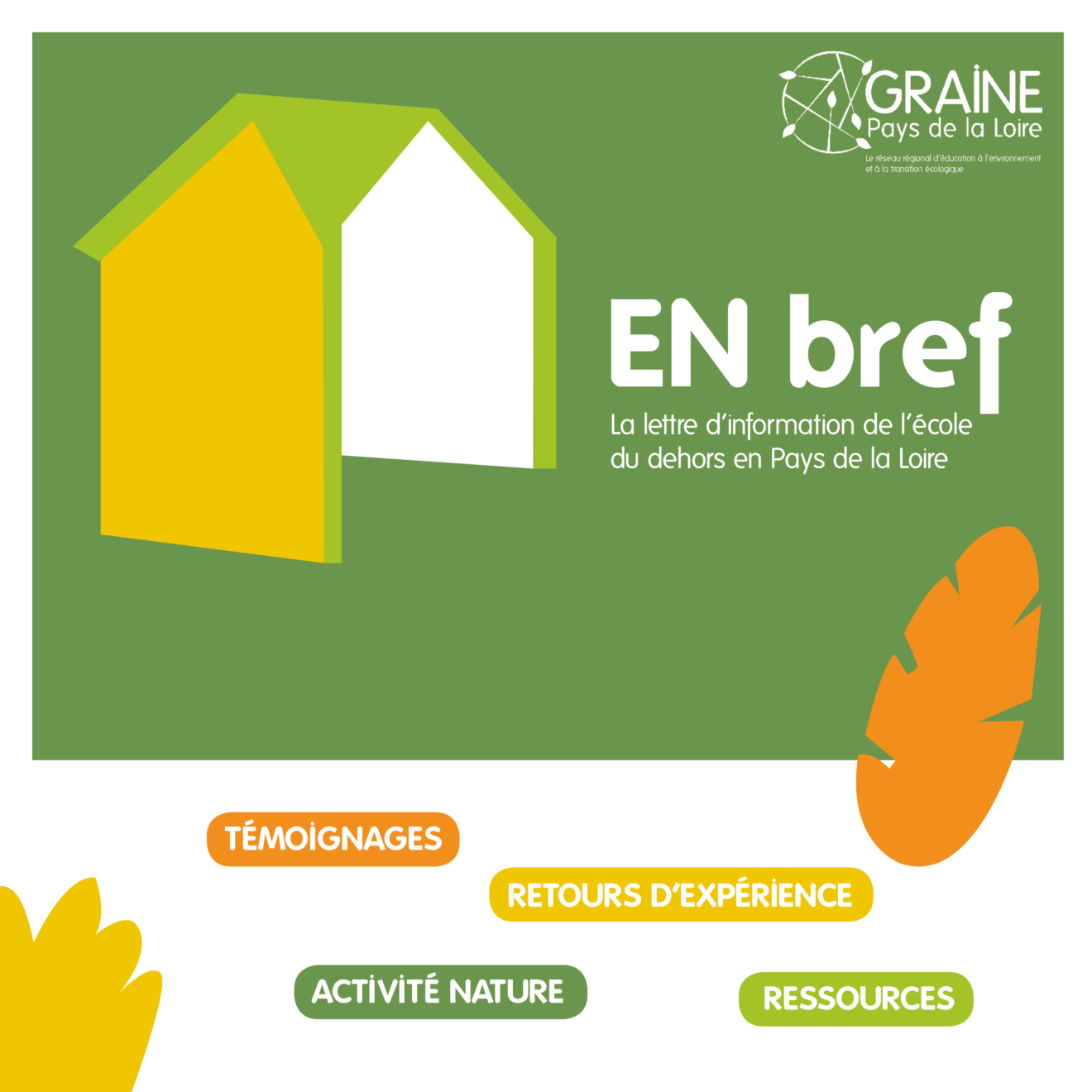 EN Bref : La lettre d'information de l'école du dehors en Pays de la Loire !
