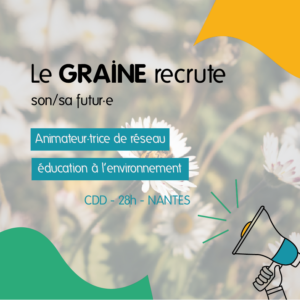 Offre Animateur.rice de réseau éducation à l’environnement (CDD)