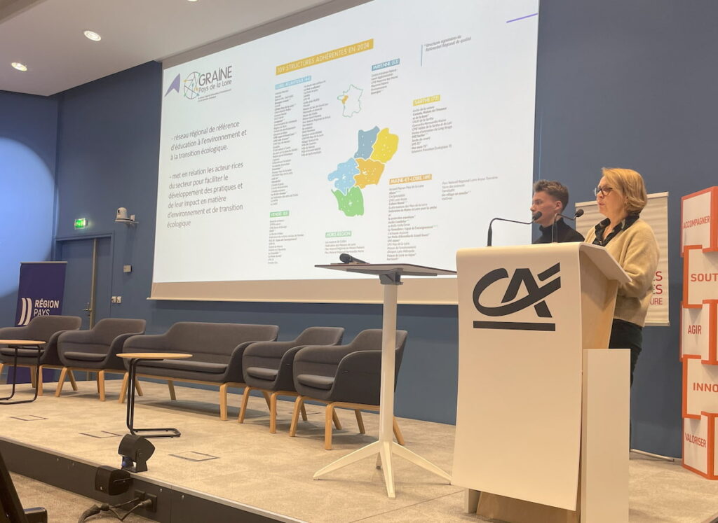 Intervention de Stéphanie Mabileau, coordinatrice du GRAINE PDL au 7ème Grand débat BIO à Angers