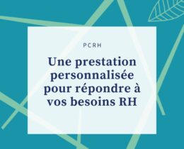 Prestation de Conseil en Ressources Humaines (PCRH)