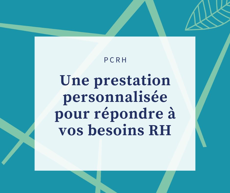 Prestation de Conseil en Ressources Humaines (PCRH)