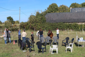 Les bienfaits de la nature sur la santé (Journée d'échanges régionale 2025 du GRAINE Pays de la Loire) La Bulle Ambu'lente - médiation animale