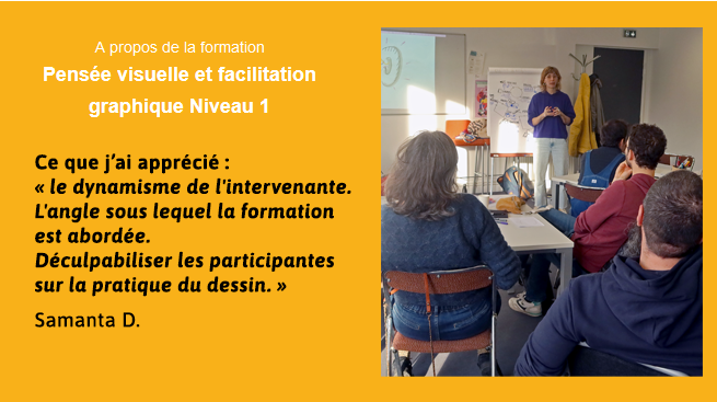  Facilitation Graphique - témoignage sur la formation