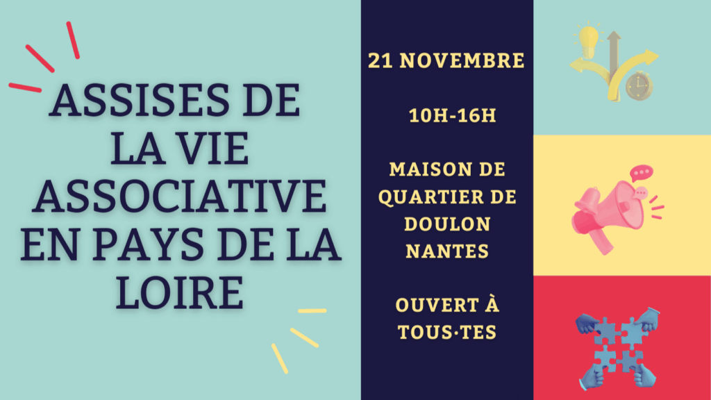 Assises de la vie associative en Pays de la Loire - Nantes 21 novembre 2025